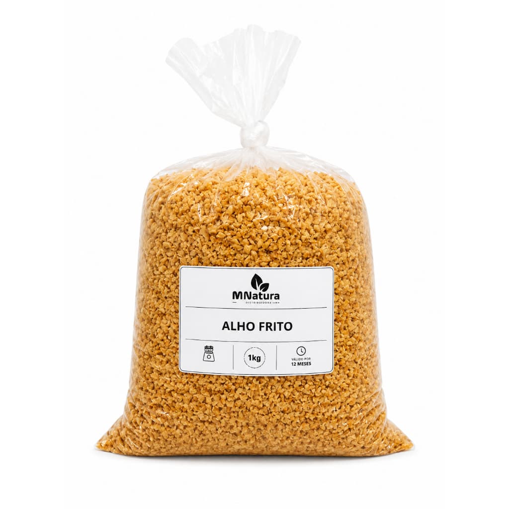 Alho Frito Crocante 1kg – Ideal para Temperos e Receitas