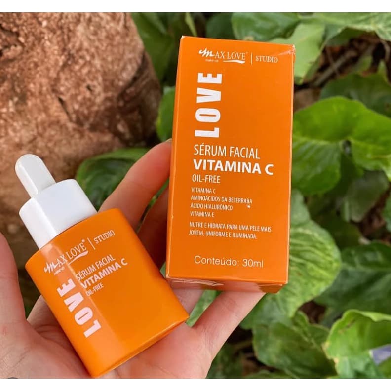 Sérum Facial Max Love Vitamina C 10 em 1