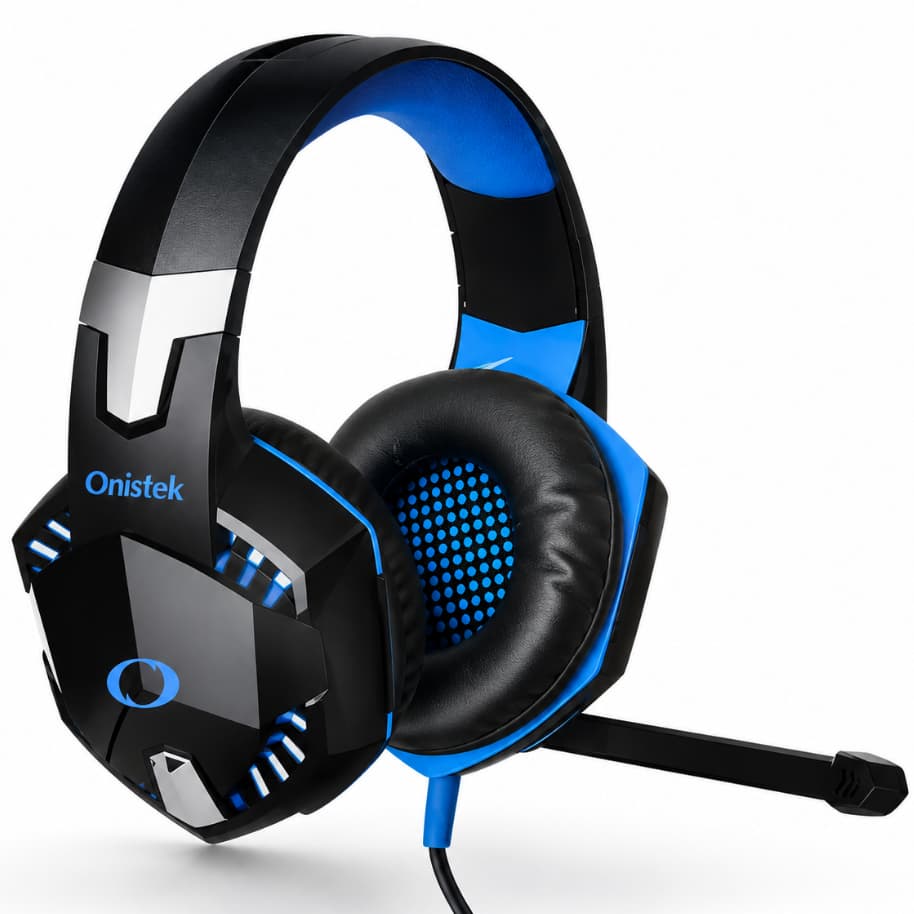 Fone de Ouvido Headset Gamer Super Bass com Microfone Estéreo com Som HD para PC Celular, Notebook e Computador ON-455A