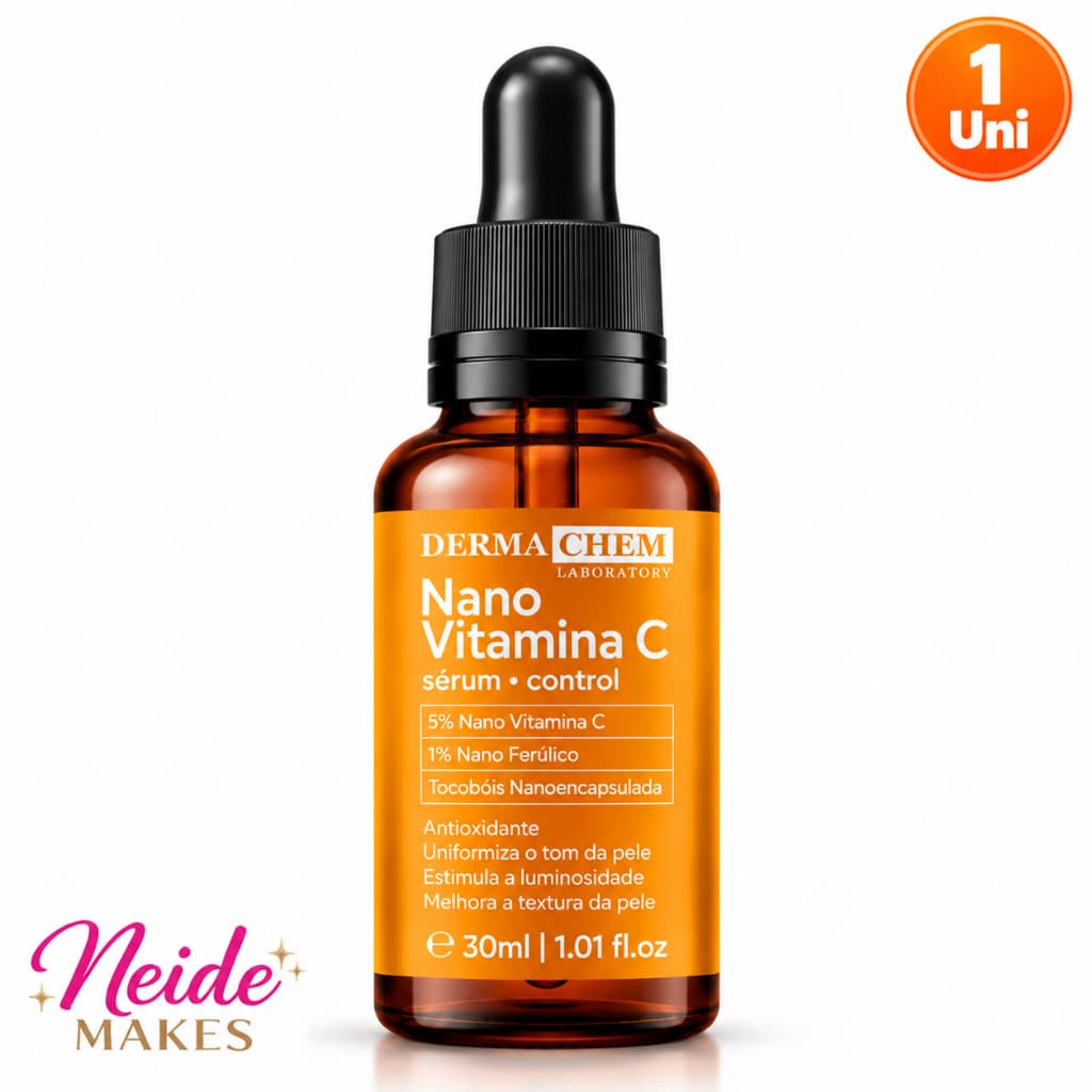 Sérum Vitamina C Nano Control Ilumina e Revitaliza 30ml Dermachem