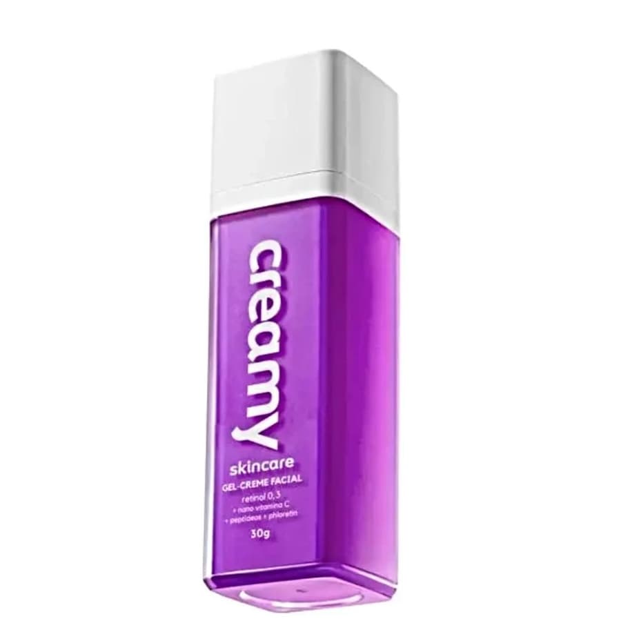 •  Gel Creme Facial Creamy Retinol 0,3% Original Anti-Idade 30g