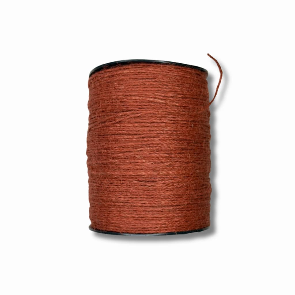 Fio de Juta 10/3 500g 460m Barbante para Crochê Artesanato Macramê