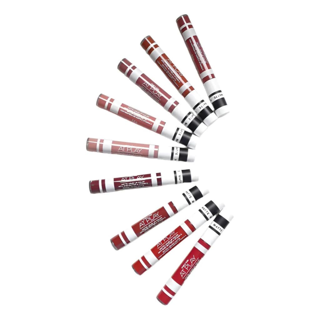 Batom Líquido Matte Mary Kay At Play 6,5g - Manteiga de Karité + Vitamina E, Cor Intensa e Hidratação Lábios