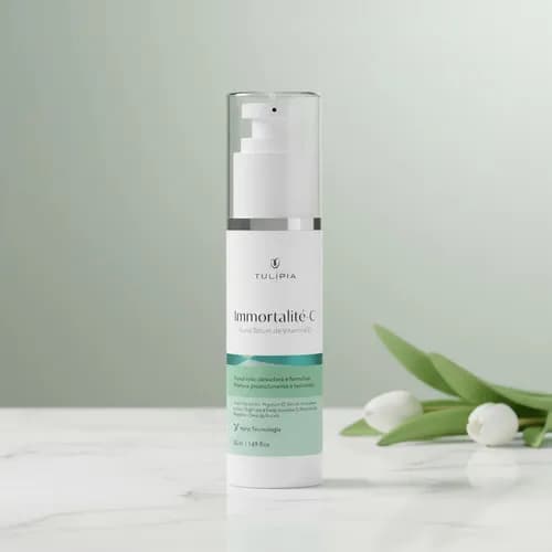 Sérum Facial Immortalité-C Tulípia Clareador e Antioxidante com Vitamina C - 50ML