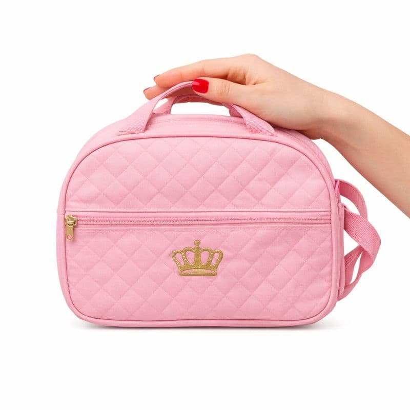 Bolsa Maternidade de Mão  Impermeável | Bolsa Bebê Pequena Porta Fraldas Mamadeira Diversas Cores