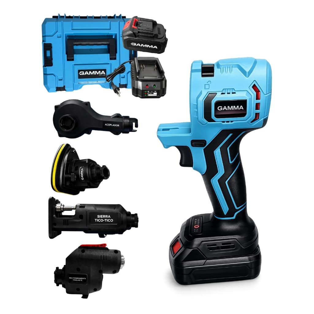 Parafusadeira e Furadeira 21V GAMMA Brushless Bateria 4.0Ah Bivolt