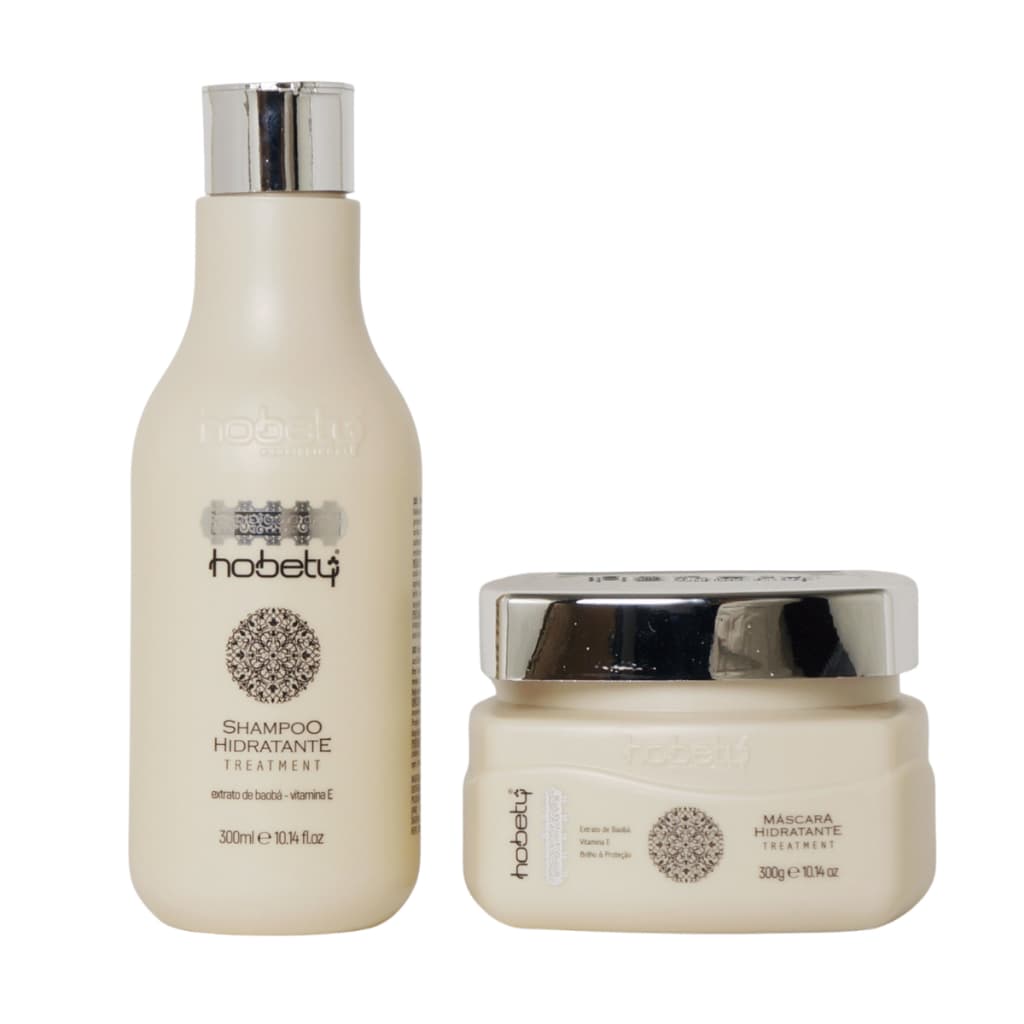 Kit Hidratante Hobety Shampoo 300ml+Máscara 300g