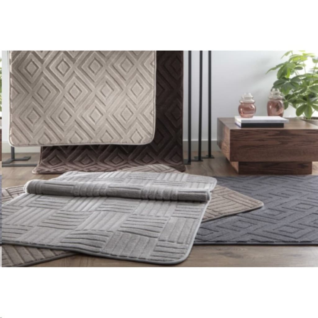 Tapete Tóquio 100x140cm Macio Antiderrapante Tapete para Sala Quarto Moderno