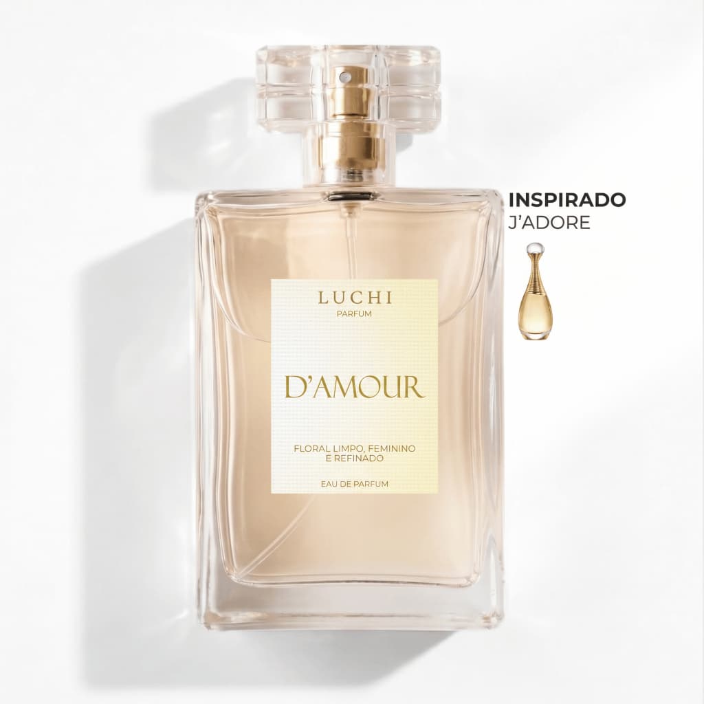 Perfume Feminino D'Amour Luchi Parfum (Aroma importado)  - Alta fixação