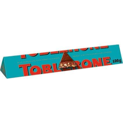 Chocolate Toblerone Crunchy Almonds - Importado Suíça