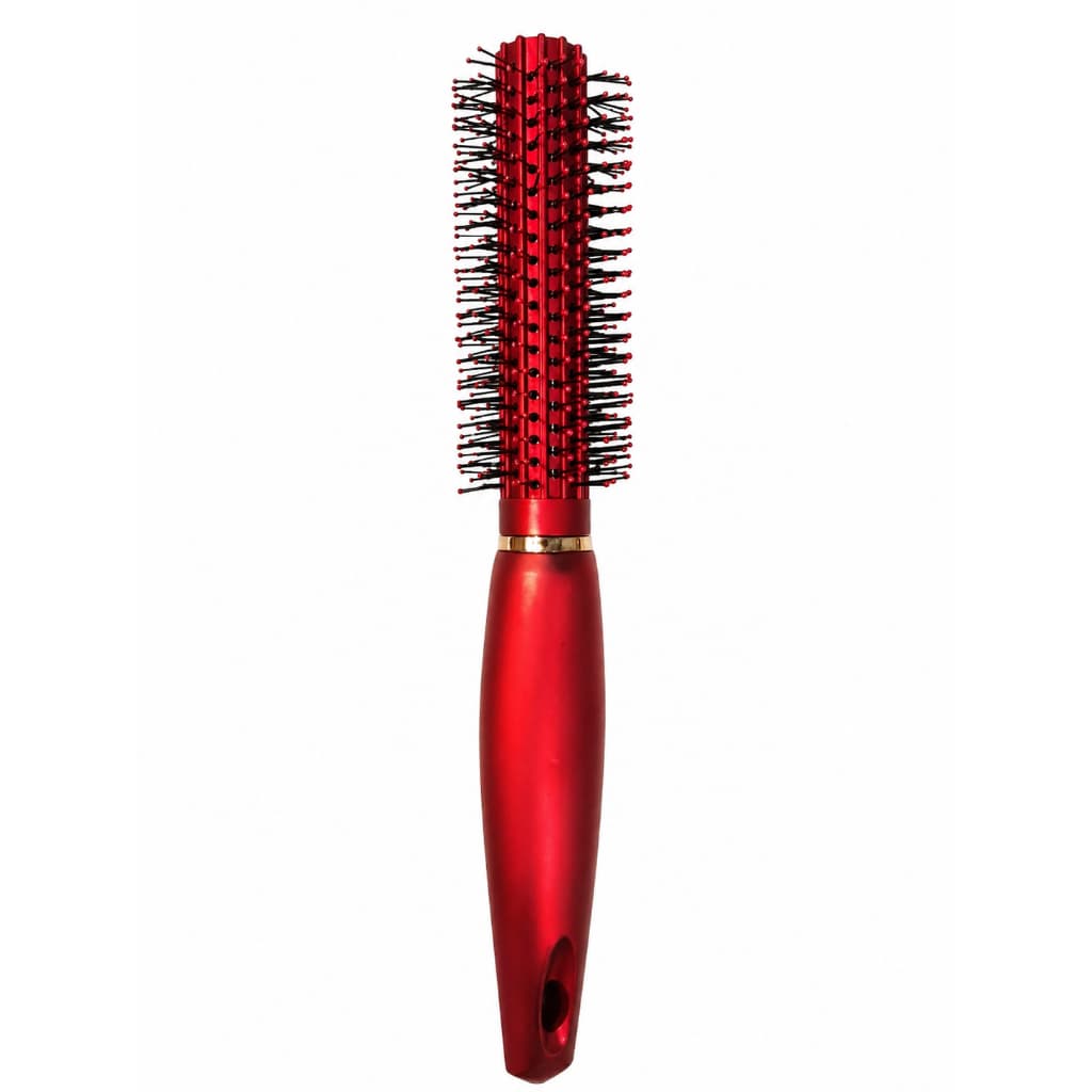 Escova Modeladora Profissional Redonda Vazada Para Secador Anti Frizz Cabelo Barbeiro Salão