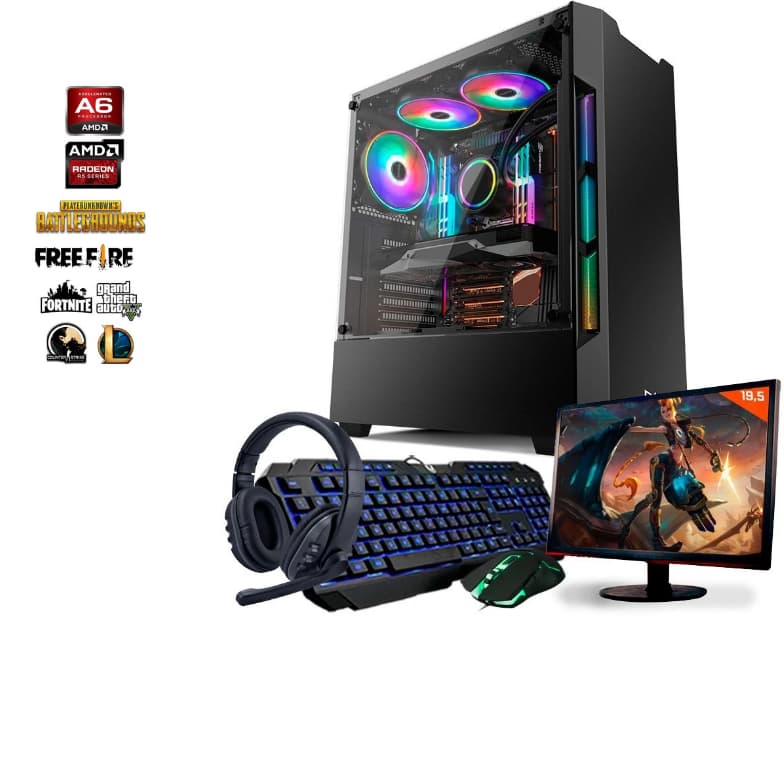 computador pc gamer i5 16gb barato pra jogos programas autocad LOL mine csgo Roblox gta5 Free fire