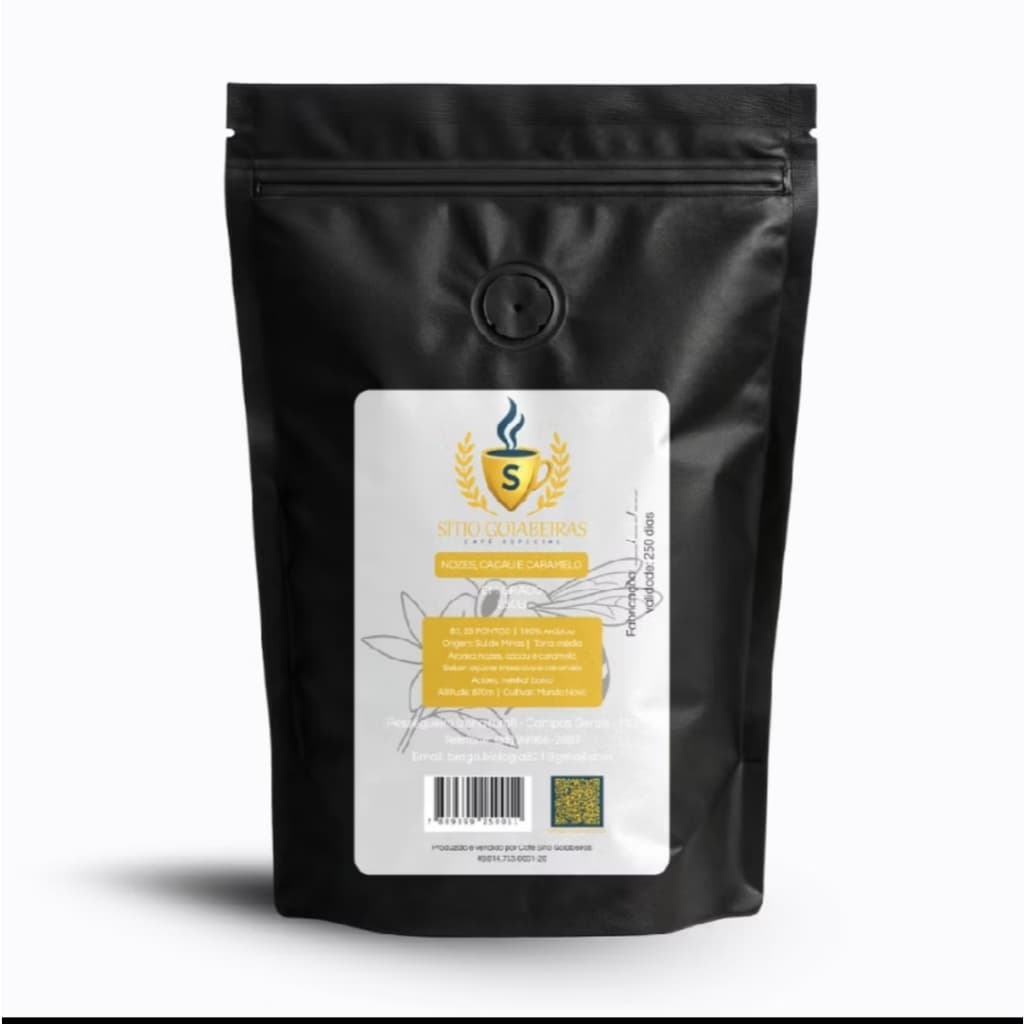 ☕ Café Especial Sítio Goiabeiras – Em Grãos 250g 🌱 100% Arábica | Peneiras acima de 16