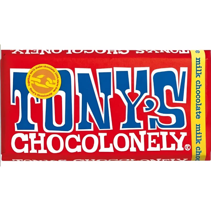 Chocolate Tony's Chocolonely ao Leite | Original | Importado