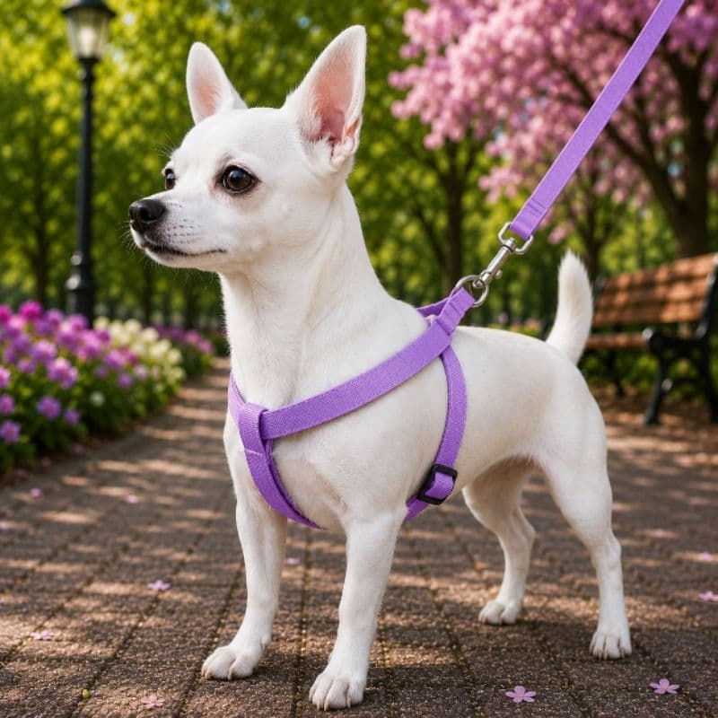 🐶 Peitoral Ajustável para Cachorros Pequeno e Médio Porte 2 a 9 kg + Guia