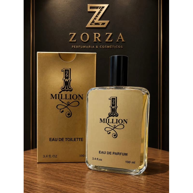 Perfume Masculino Milion EDC para Homens 100ml Importado fixação 4 a 8hs