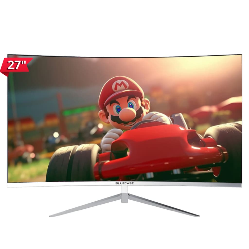MONITOR GAMER 27" BRANCO CURVO NYX BM27FFH3GC BLUECASE  FULL HD 100 HZ HDMI VGA FREESYNC