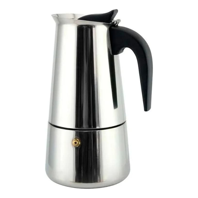 Cafeteira Italiana Expresso 300ml Em Inox
