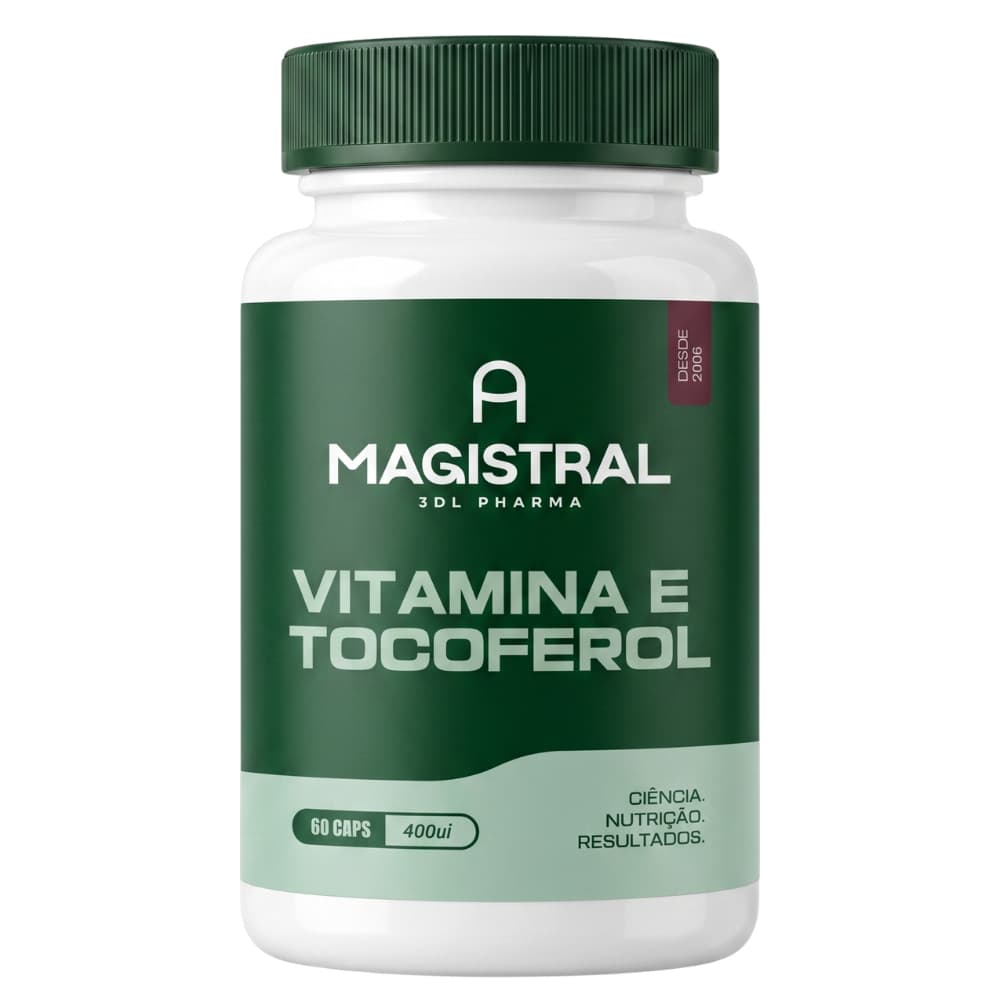 Vitamina E 400ui Tocoferol Pura Concentrada Antioxidante A Magistral Suplementos Vitaminas