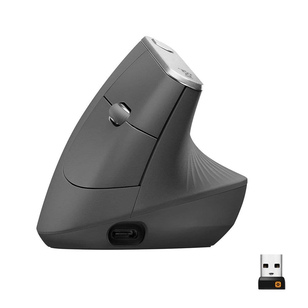 Mouse Logitech MX Vertical Sem Fio Ergonômico