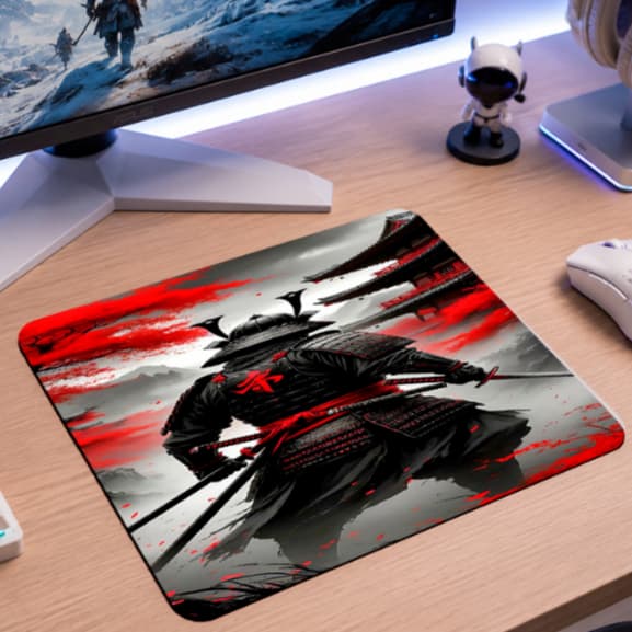 Mousepad Gamer Pequeno 30x20 Mouse Pad Premium Base Borracha para PC Gamer e Notebook
