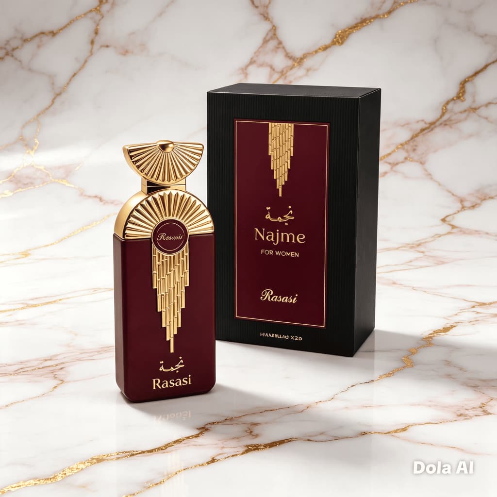 Perfume Árabe Rasasi Najme For Women Eau de Parfum 80ml Original Importado Feminino