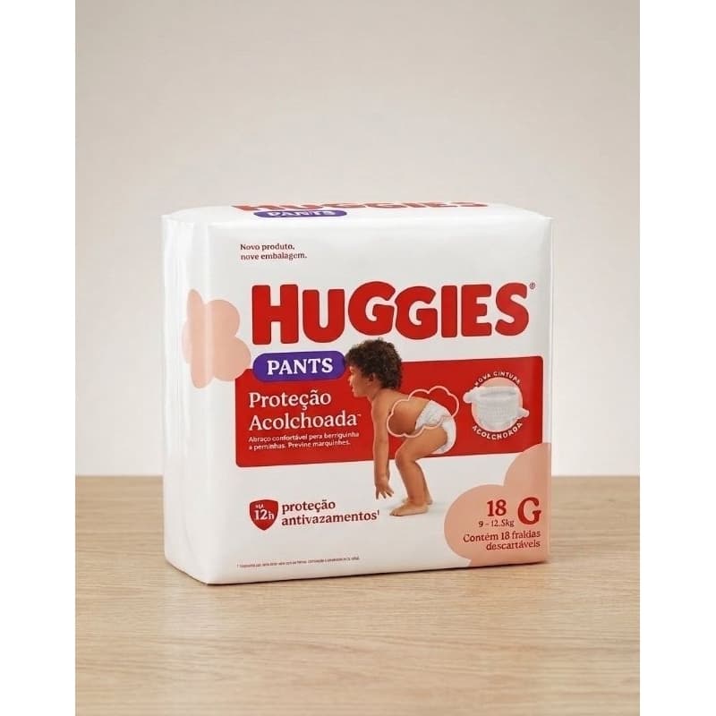 Fralda Huggies Pants - Tamanho G