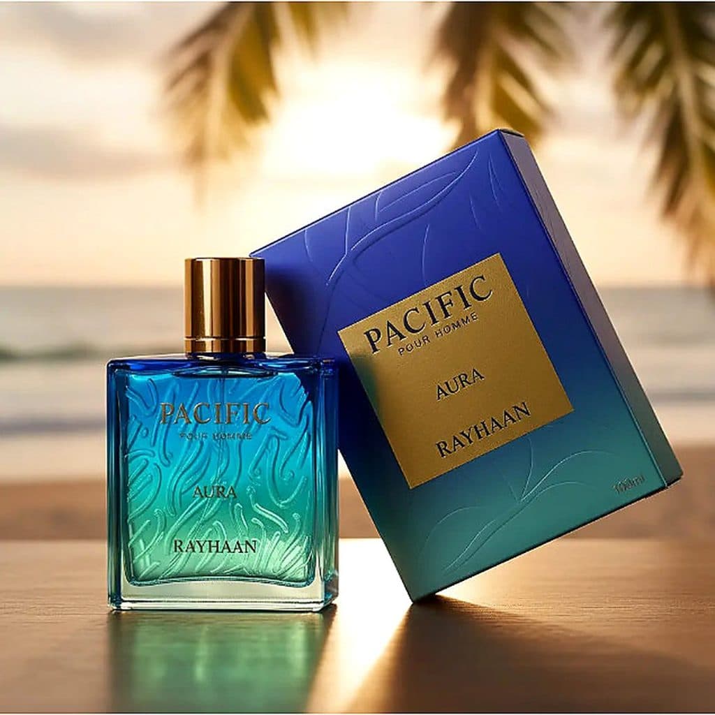 Perfume Masculino Rayhaan Pacific Aura Eau de Parfum 100ml Original Importado