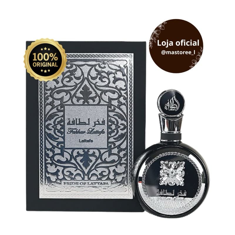 Fakhar Black Eau de Parfum Masculino 100ml – Perfume Importado Intenso, Sofisticado e de Alta Fixação