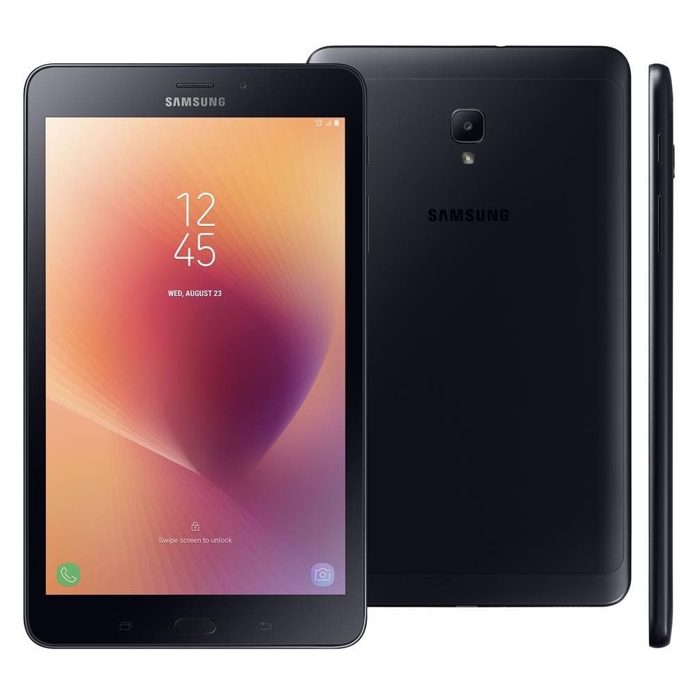 Tablet Samsung Galaxy Tab A T385 - Tela 8", Android, 16GB, Quad Core, Wi-Fi + 4G, Câmera 5MP - SM-T385M - Preto