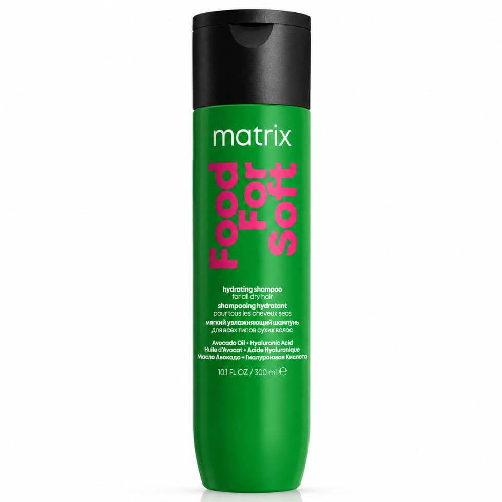 Matrix Food For Soft Shampoo Hidratante Abacate e Ácido Hialurônico 300ml