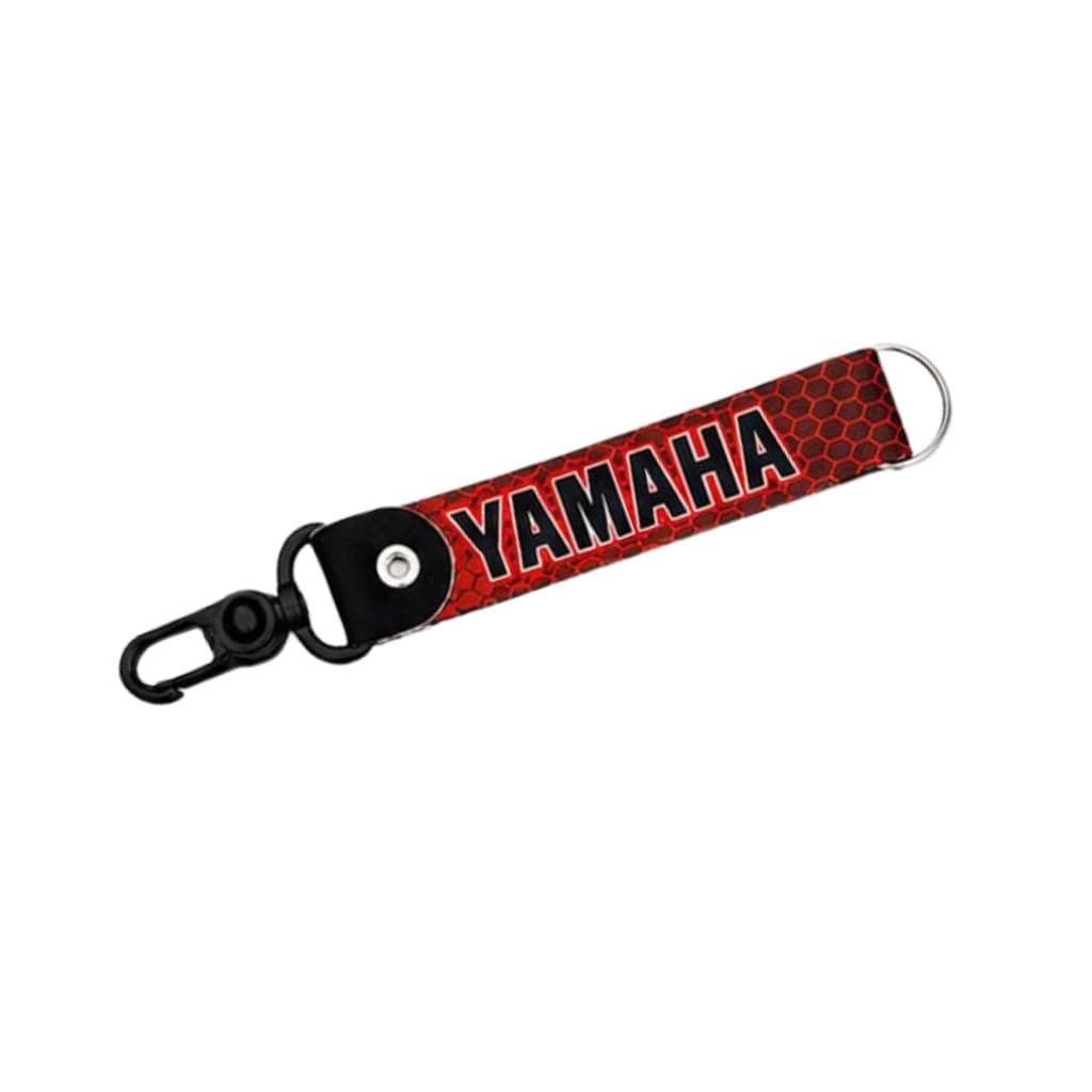 Chaveiro Moto Personalizado Acessório Moderno Para Moto Carro Bike Chaves Yamaha Vermelho