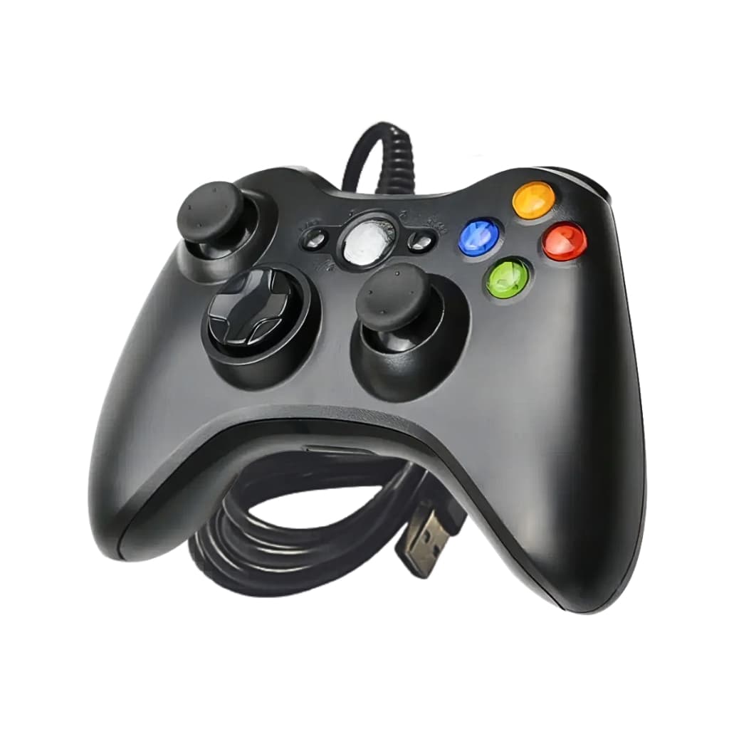 Controle Gamer Kapbom KAP-360 Com Fio USB 2,10M Compatível com PC Notebook e Console