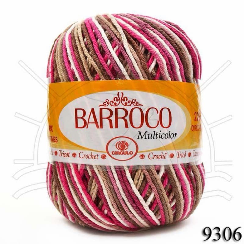 Barbante Barroco 6 Multicolor 226m Mescla – Fio para Crochê e Artesanato