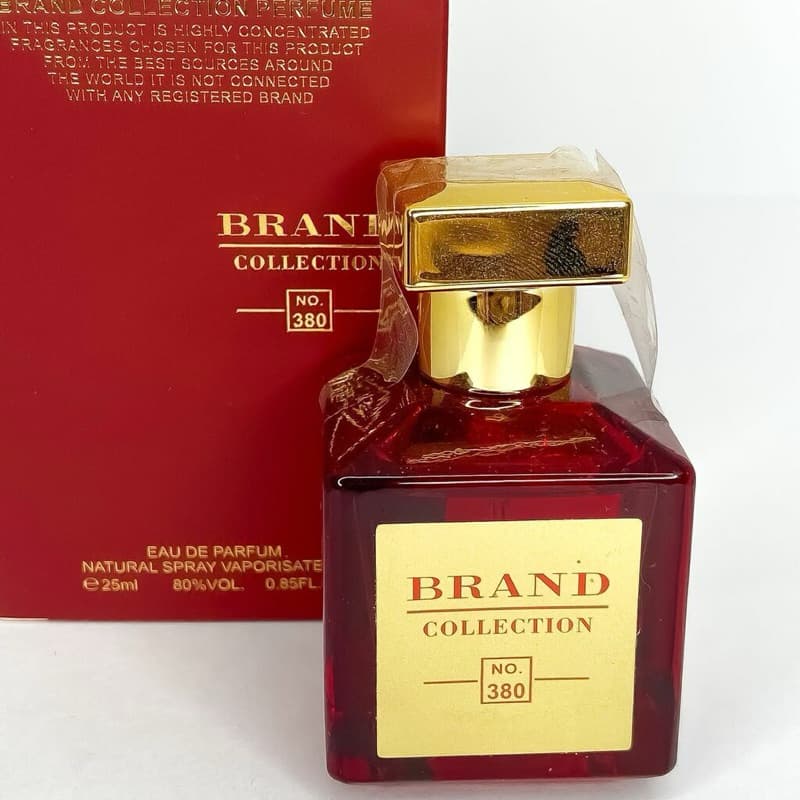 Perfume Feminino Brand Collection Nº 380 25ml Fragrância Doce Marcante Longa Duração Importado