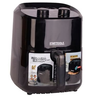 Fritadeira Sem Oleos Air Fryer Capacidade Grande 34 Litros Potencia Alta Preta 127V