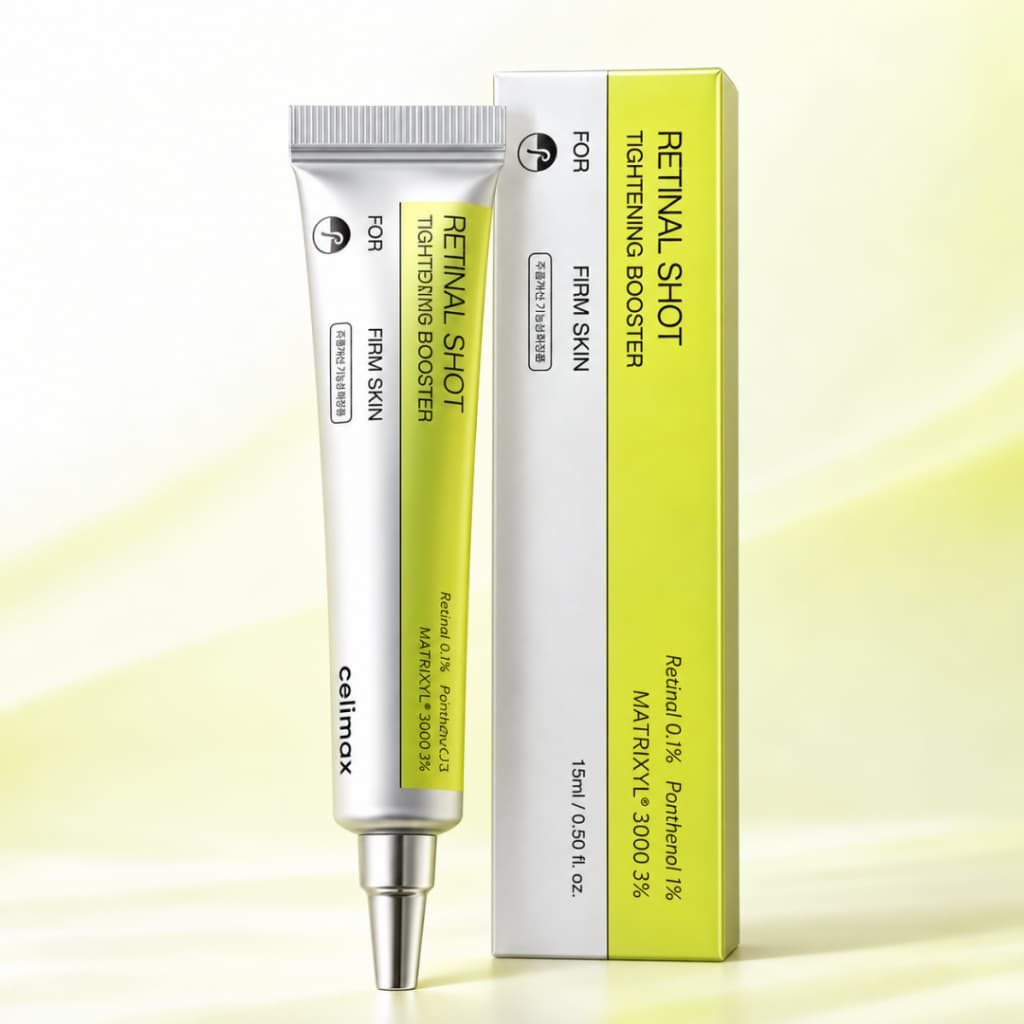 Celimax Retinal Shot Booster Facial Coreano Anti-idade 15ml para Linhas Finas e Firmeza