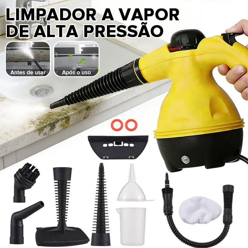 Máquina de limpeza a vapor multifuncional doméstica110V, portátil, tudo em um, conveniente