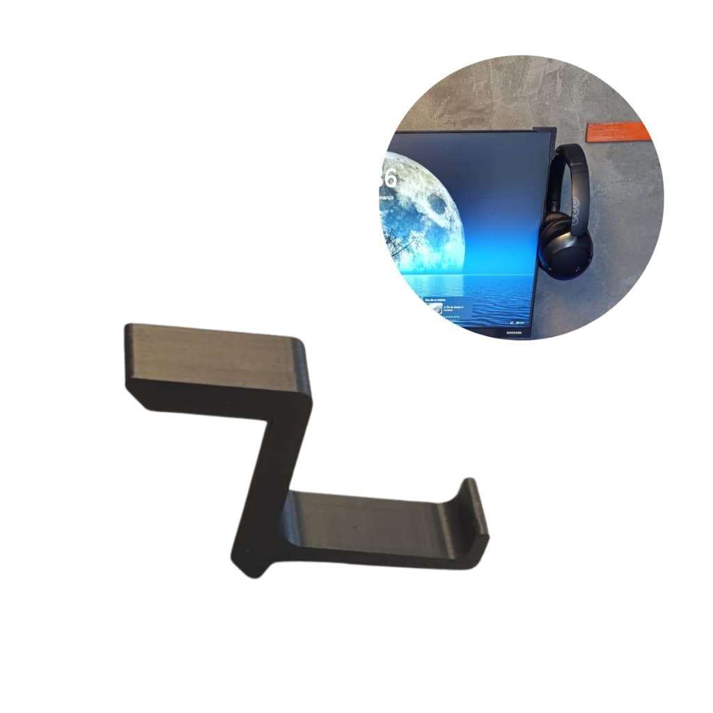 Suporte de Monitor para fone de ouvido Headset Setup