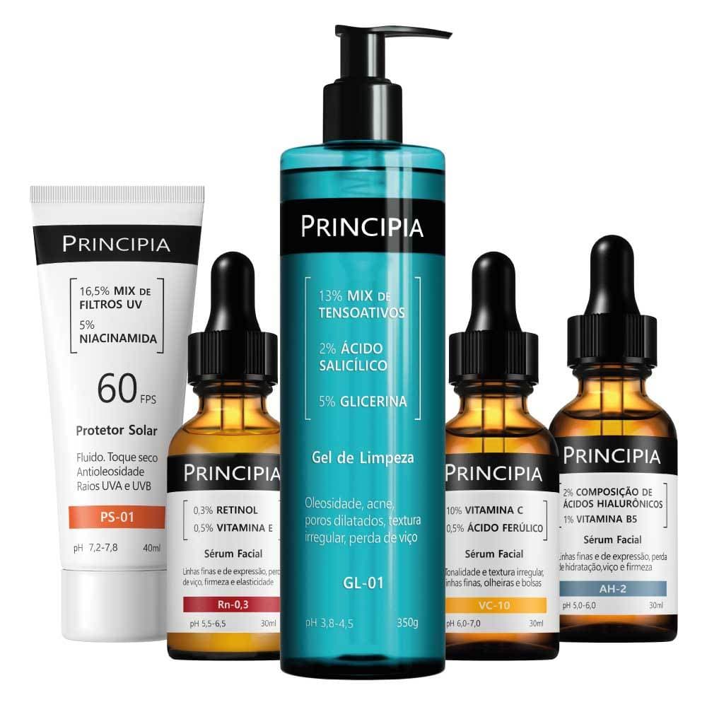 Principia Kit Avançado Vitamina C 10% + Retinol 0,3
