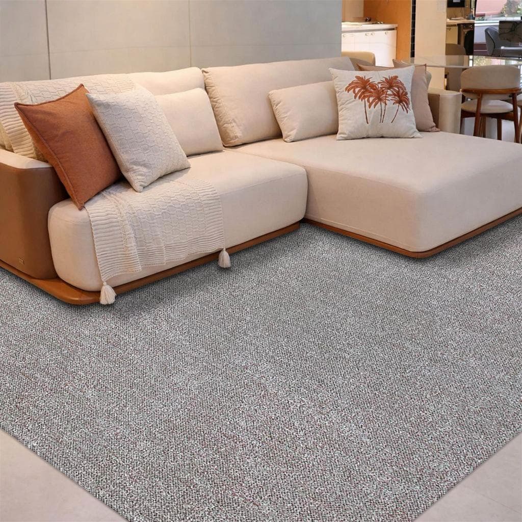 Tapete De Sala Antiderrapante Tenerife 1,32 X 2,00 Marrom Claro / Caramelo