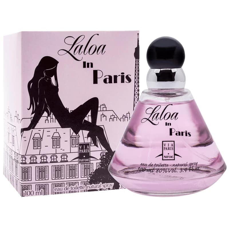Perfume importado Laloa In Paris 100ml Eau de Toilette Feminino Original Pronta Entrega