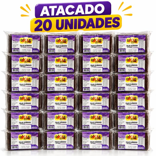 Doce de Caju Zero Açúcar Atacado Sobremesa premium Saudável Fit Direto da Fábrica Doce Nordestino Produto Natural