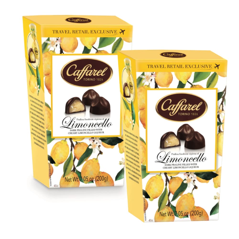 Kit 2 Caixas Chocolate Italiano Limoncello 200g – Edição Premium Importado Gourmet