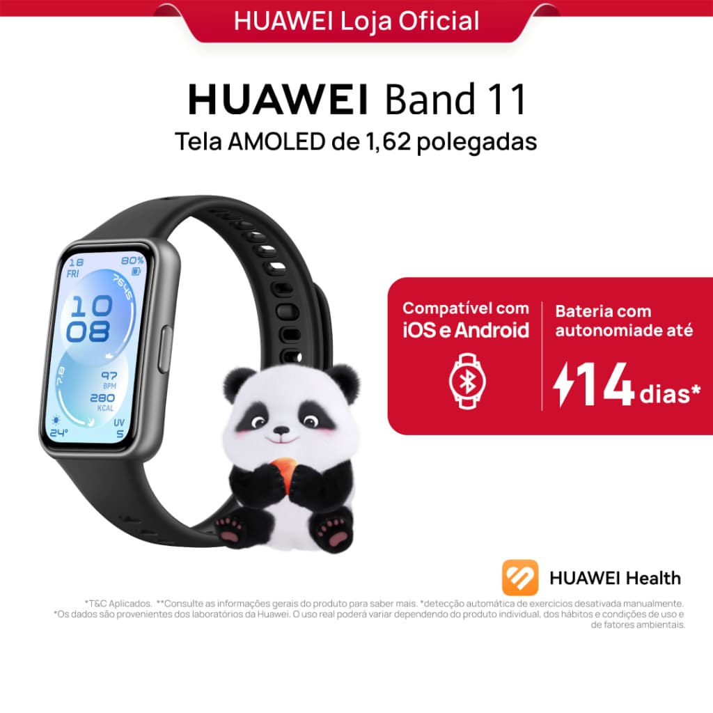 HUAWEI Band 11 | Smartwatch Relogio | Monitoramento Aprimorado do Sono | Bem-estar Emocional