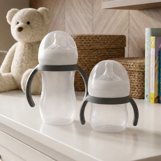 Alça para Mamadeira Bebê Facilita Pegada do Bebê - Compatível com Avent Pétala e Classic - Atividade