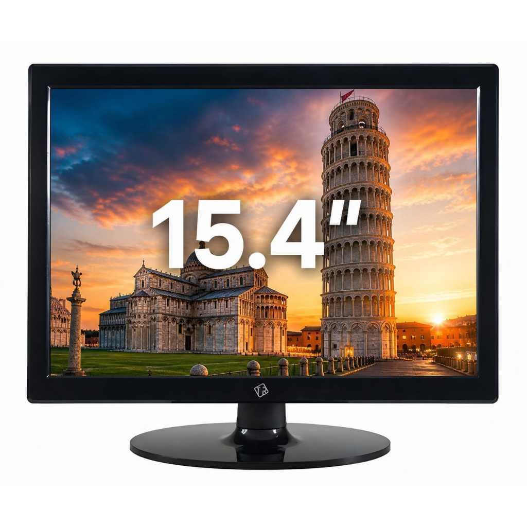 Monitor Gamer Brazil PC com tela de 15.4" 60Hz e resolução WXGA