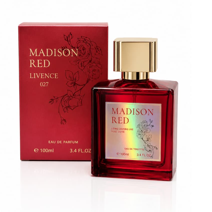 Perfume Masculino  Importado Contratipo Bacarat  Red Floral Sensual Importado 100 ml- 027