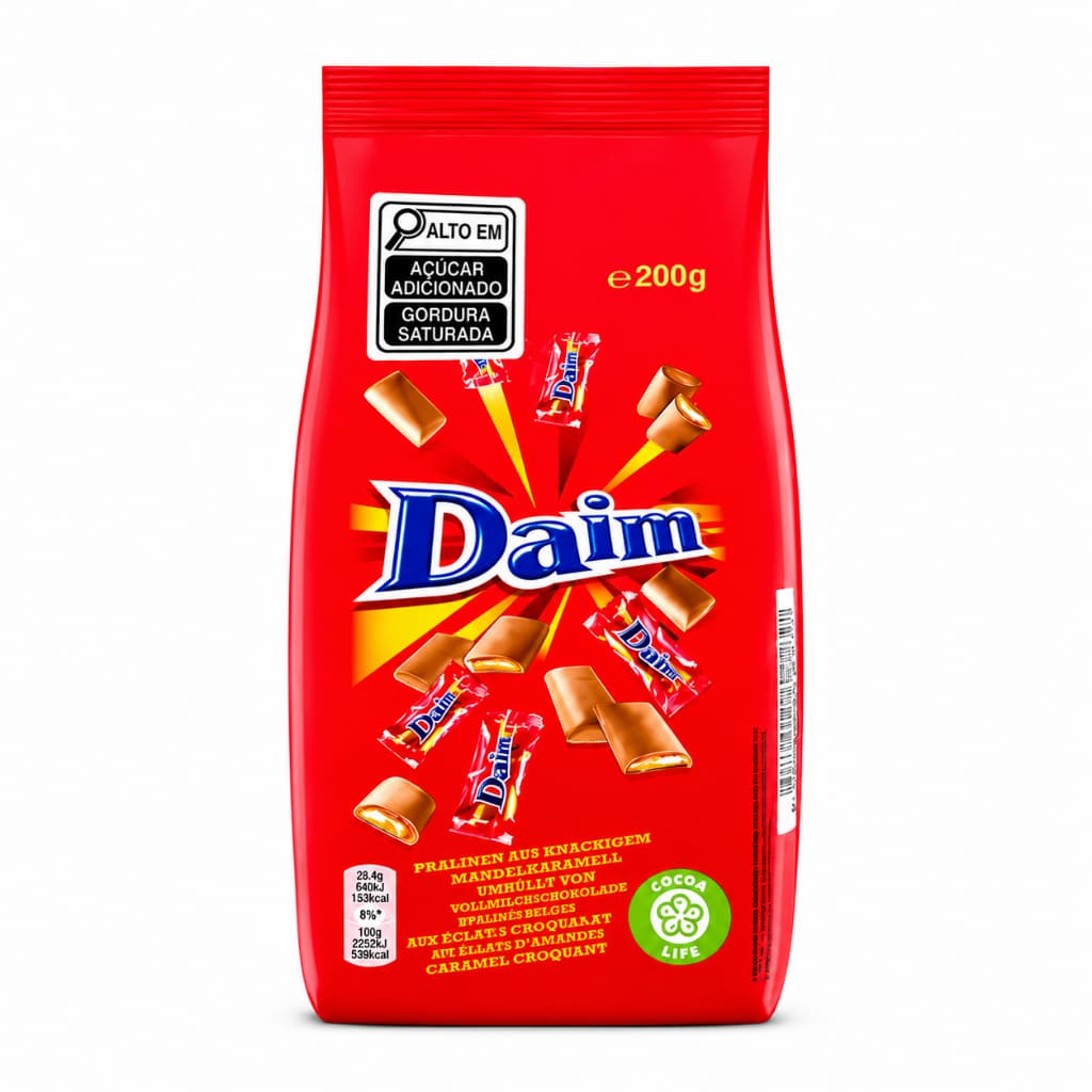 🇸🇪 CHOCOLATE DAIM MINI MILK CARAMELO 200GR