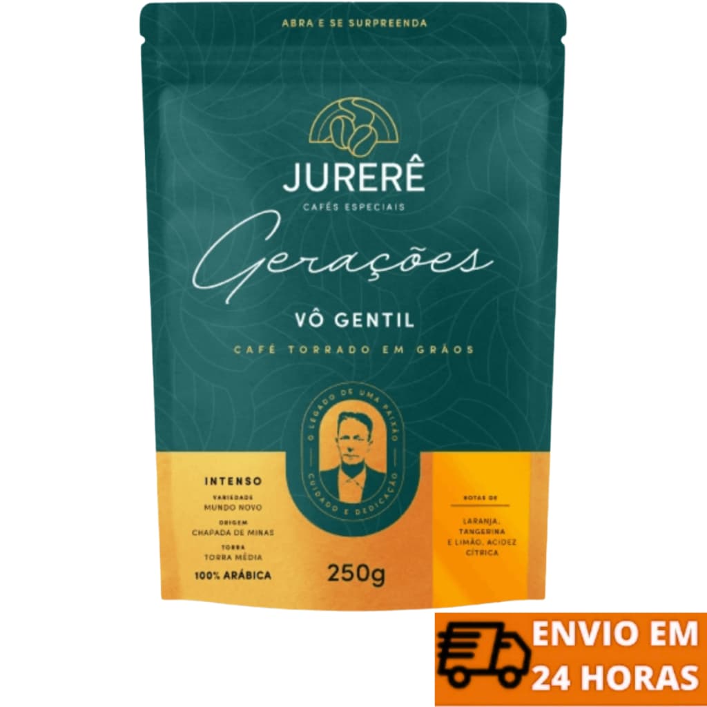 Jurerê Café Café Torrado Com Aromas De Florais de Laranja, Tangerina e Mel 250gr